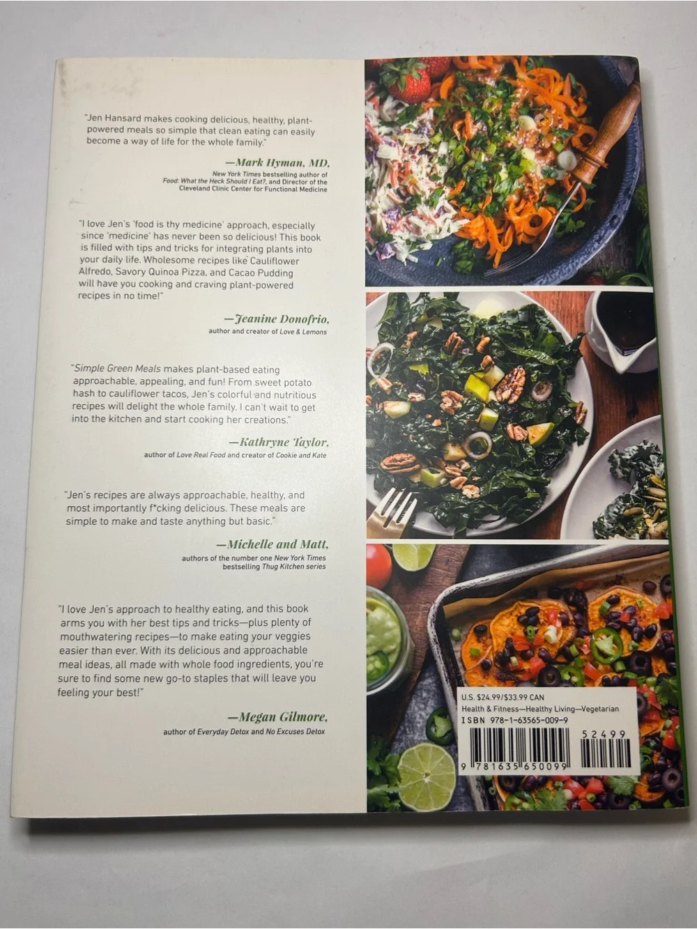 Simple Green Meals:‎ 150 Plant Based Recipes Cookbook Meal Planning Vegetarian